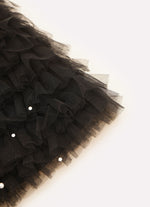 Saia Short Rib Frufru Tule