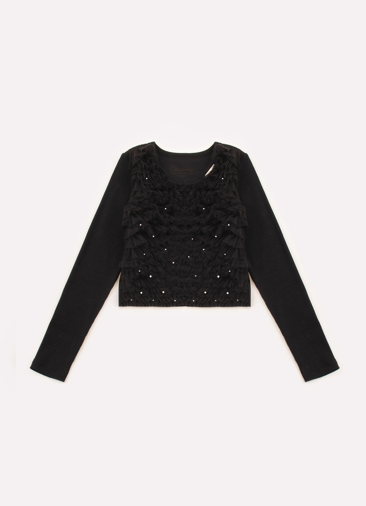 Blusa Ribana Frufru Tule