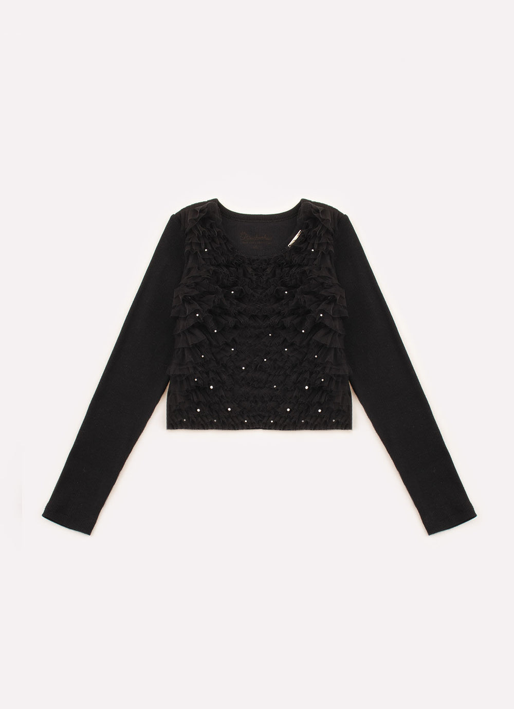 Blusa Ribana Frufru Tule