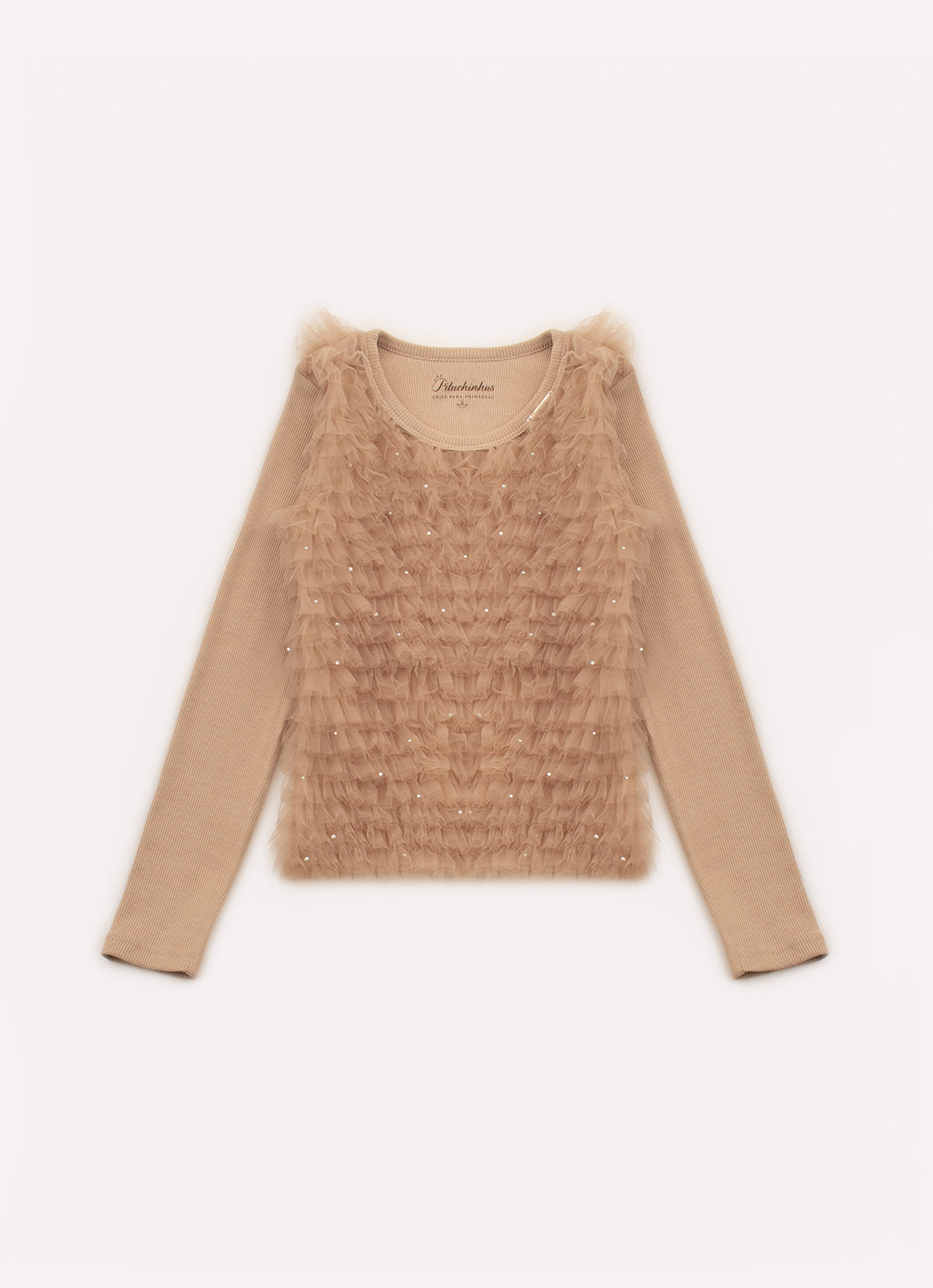 Blusa Ribana Frufru Tule
