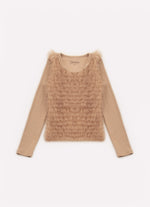Blusa Ribana Frufru Tule