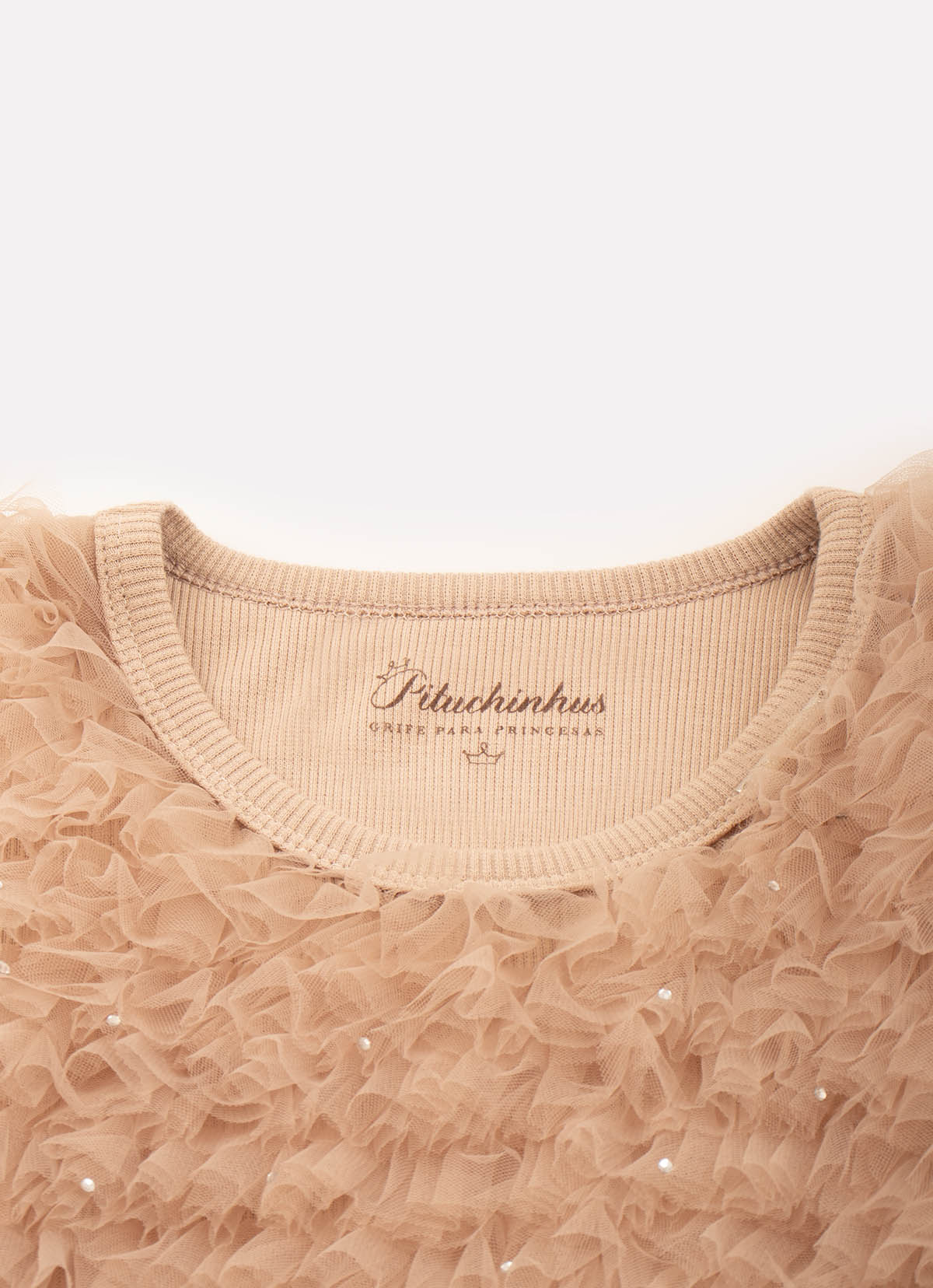 Blusa Ribana Frufru Tule
