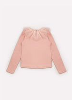 Blusa Cotton Gola Tule