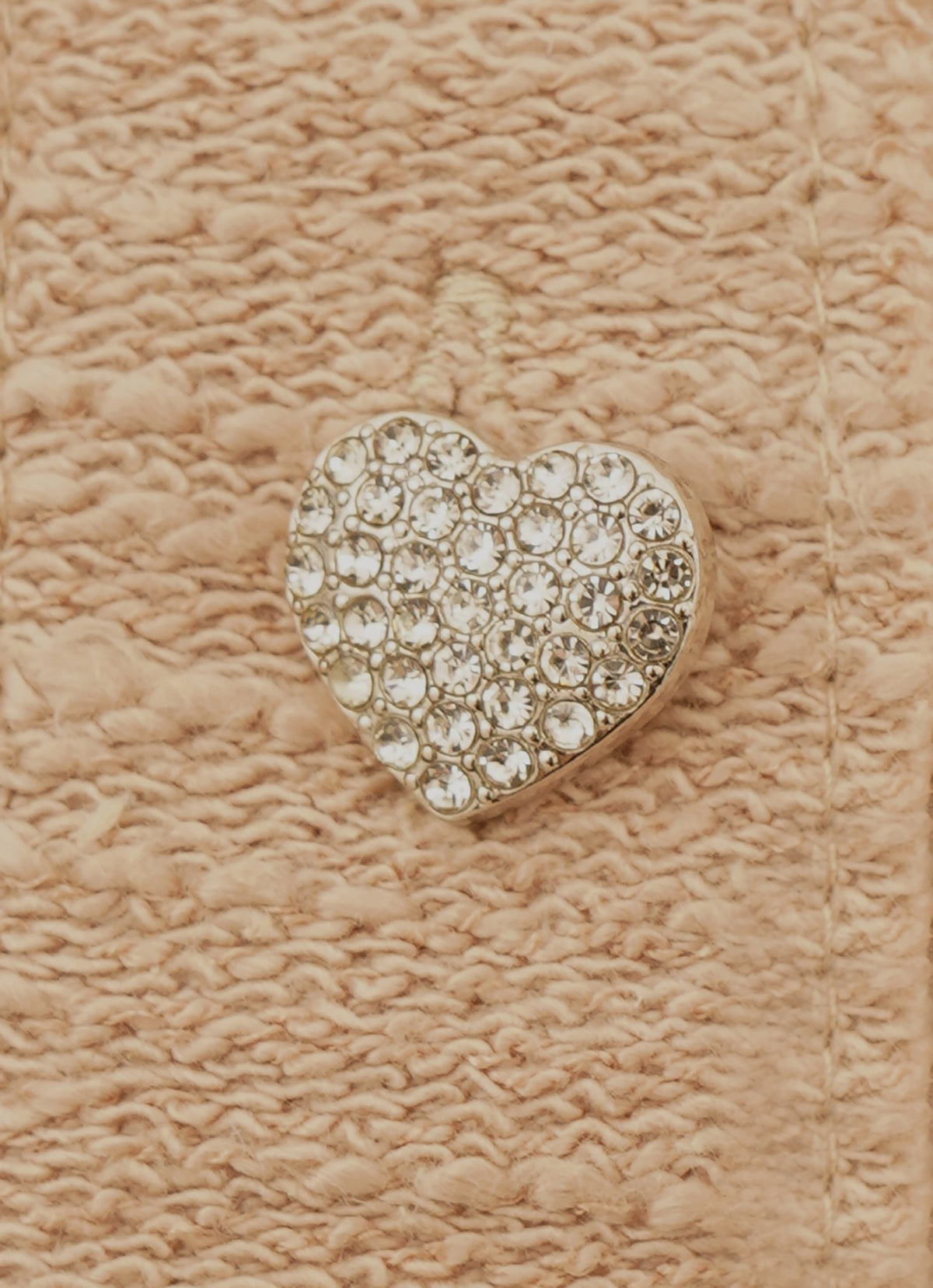 Casaqueto Moletom Boucle Bordados