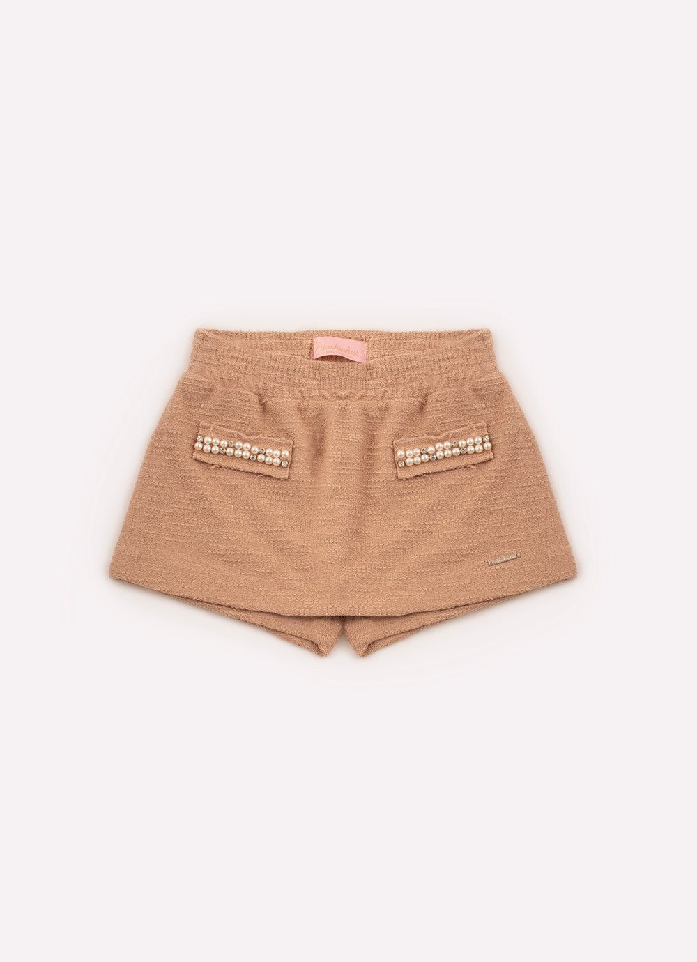 Short Saia Moletom Boucle