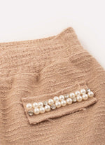 Short Saia Moletom Boucle