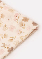 Vestido Algodão Estampado e Tule