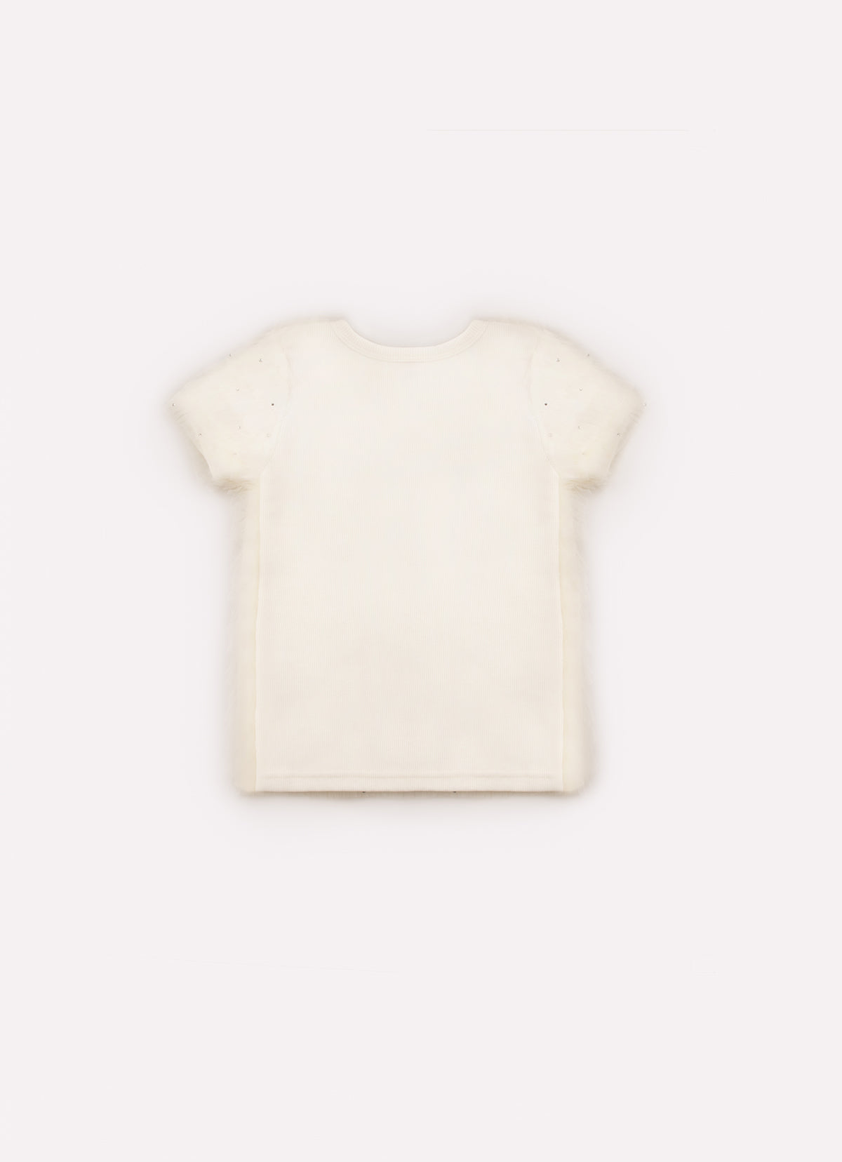 Blusa Rib Frufru Tule