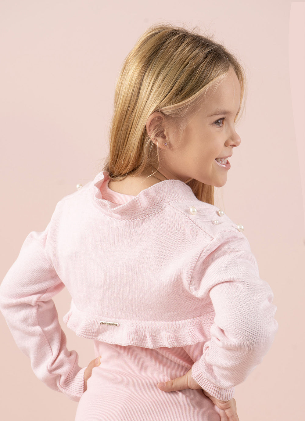 Bolero Tricot com Bordados