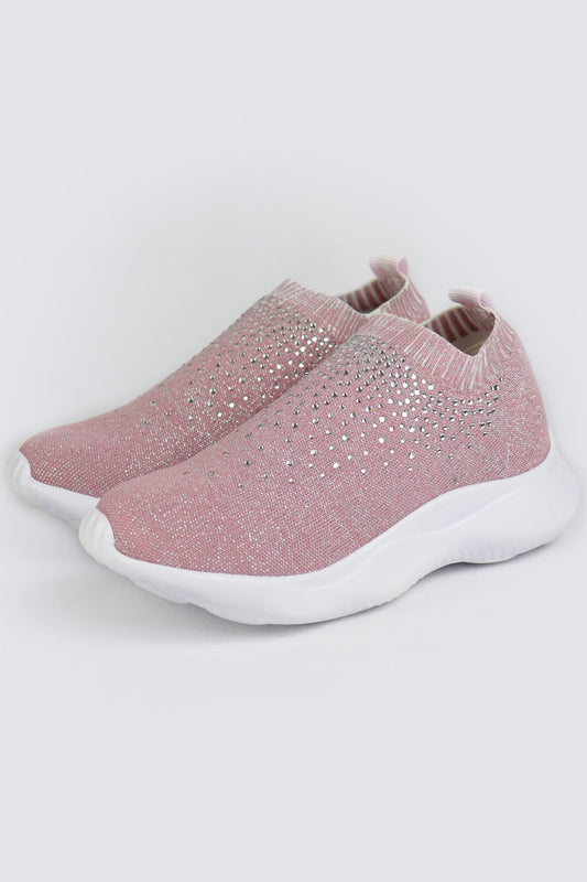 Tênis Knit Cristais
