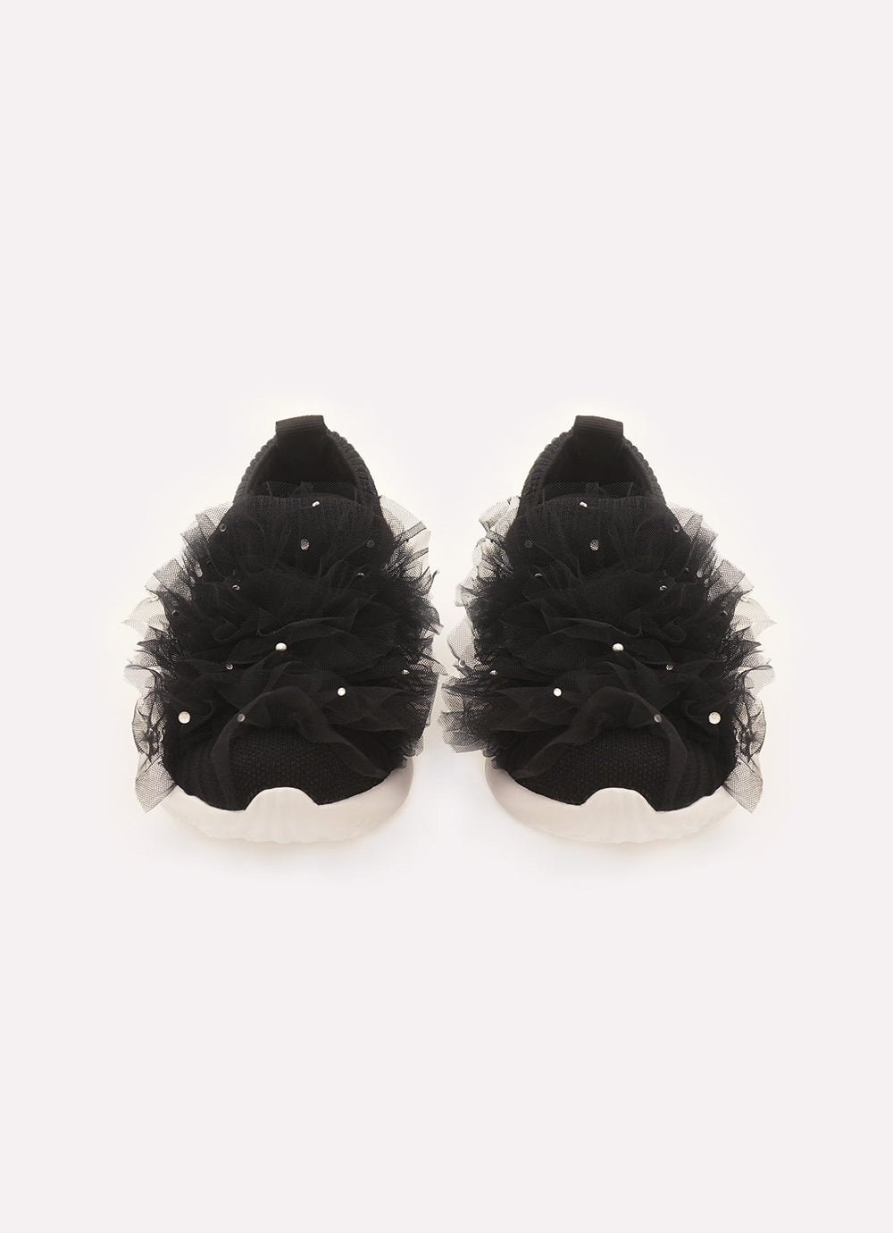 Tênis Knit Frufru Tule