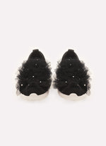 Tênis Knit Frufru Tule