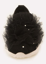Tênis Knit Frufru Tule