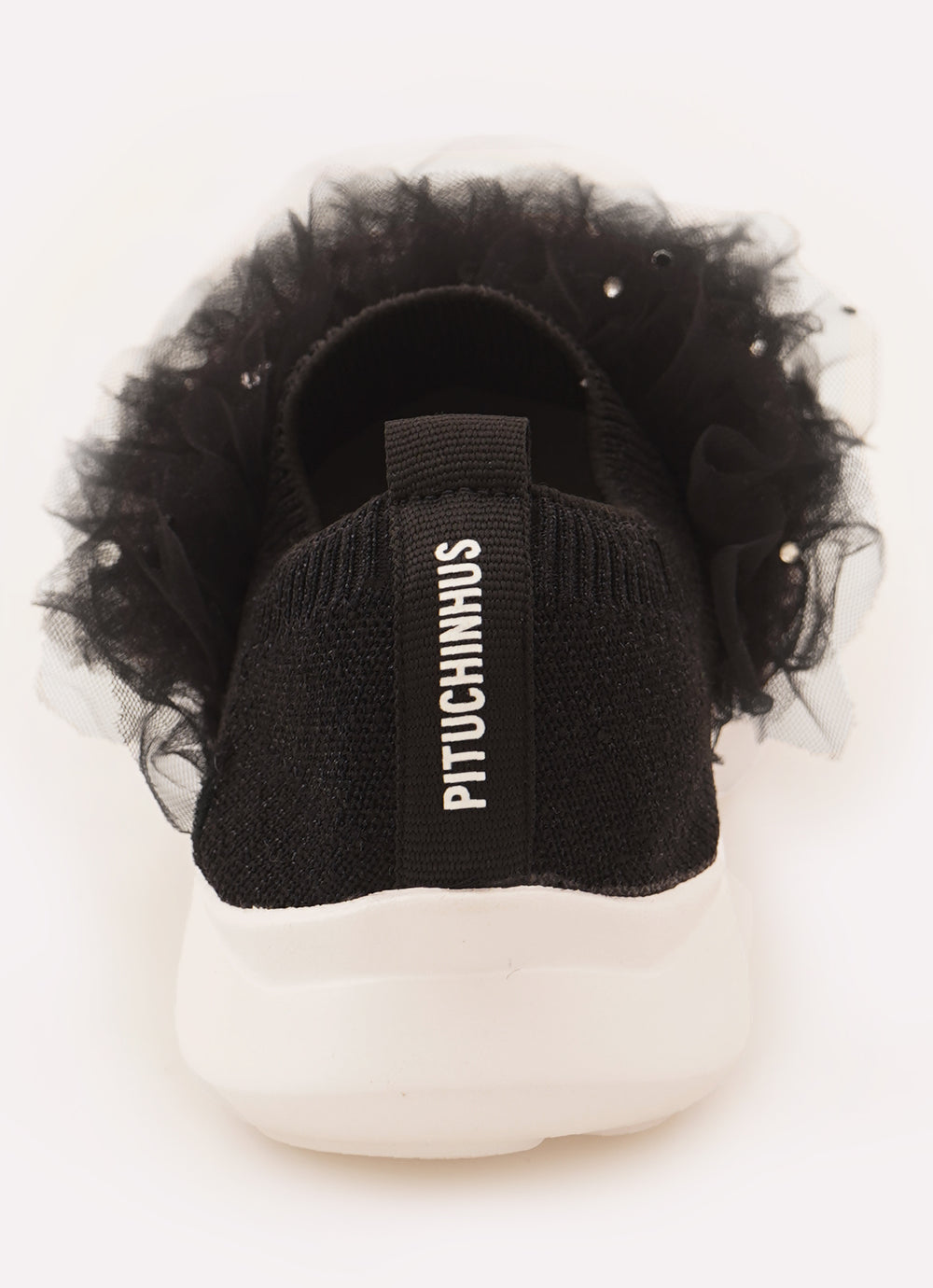 Tênis Knit Frufru Tule