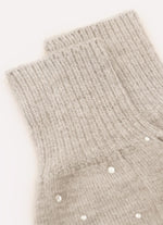 Meia Tricot Cristais