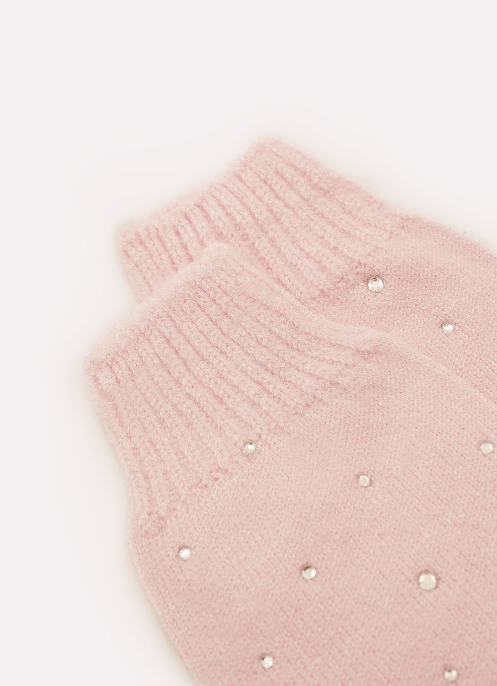 Meia de Tricot com Cristais