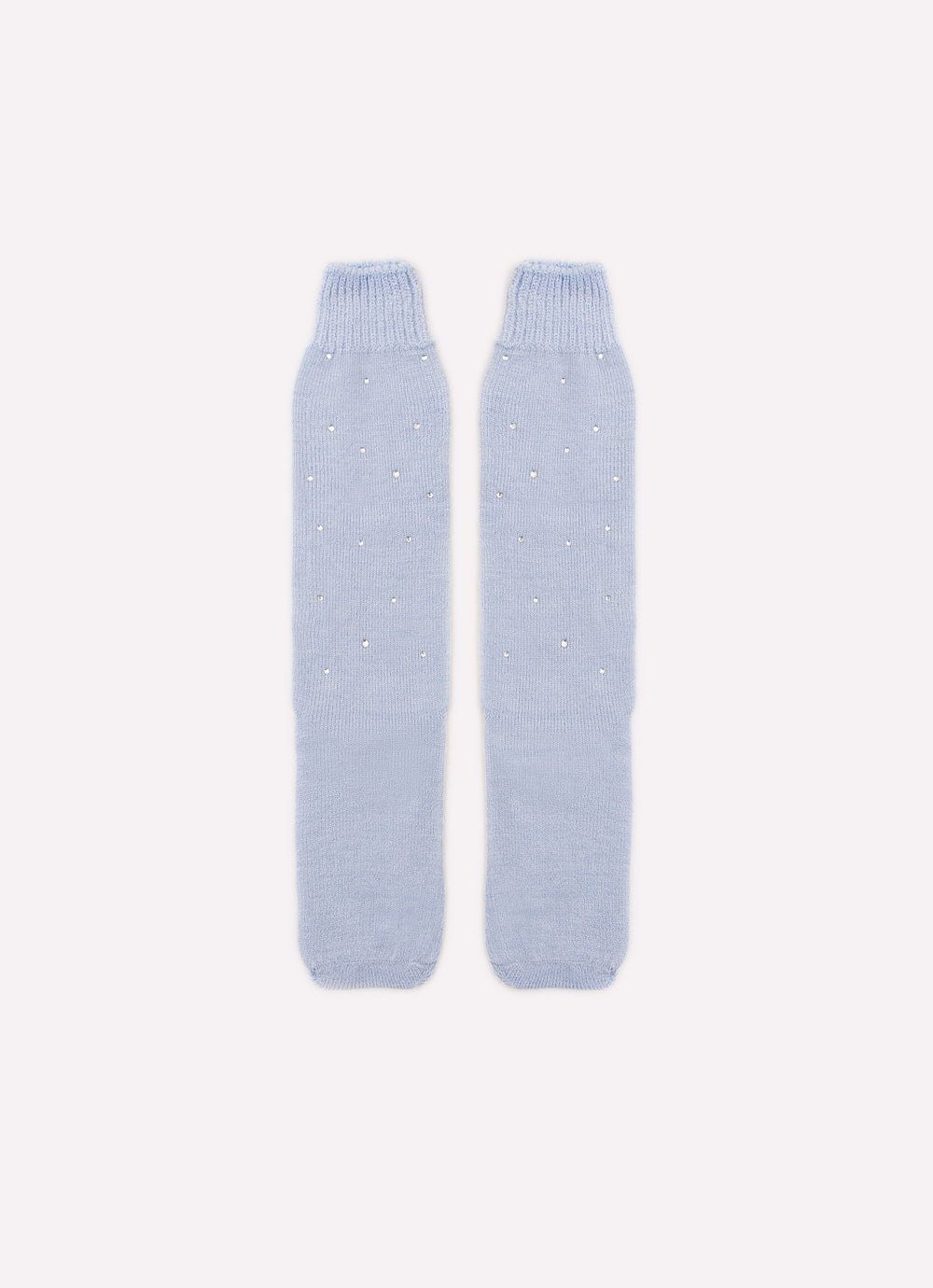 Meia de Tricot com Cristais