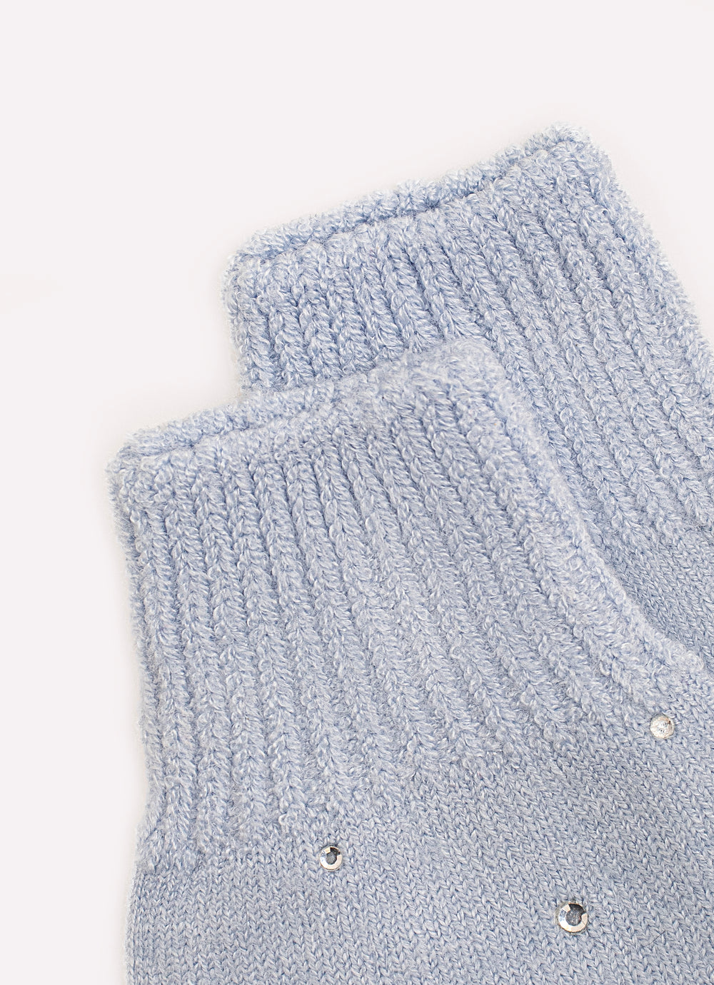 Meia de Tricot com Cristais