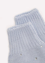 Meia Tricot Cristais
