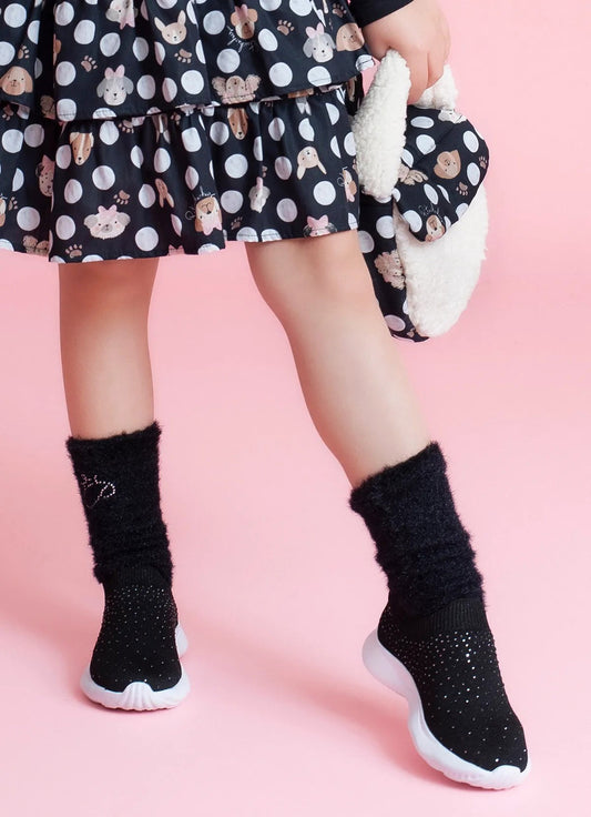 Meia Tricot Fio Fofinho