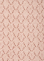 Blusa Cropped Tricot Ponto Renda