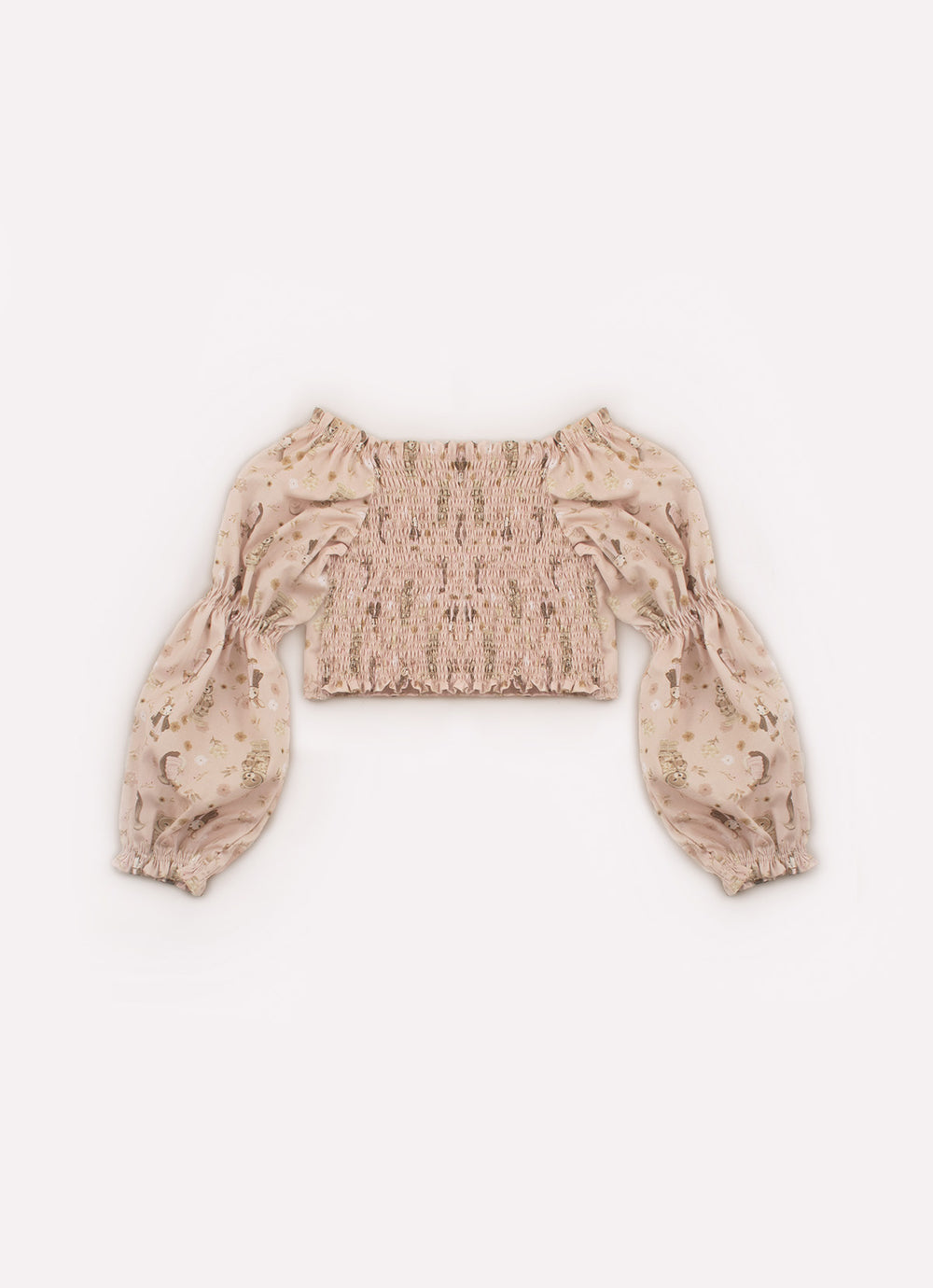 Blusa Cropped Algodão Bichos