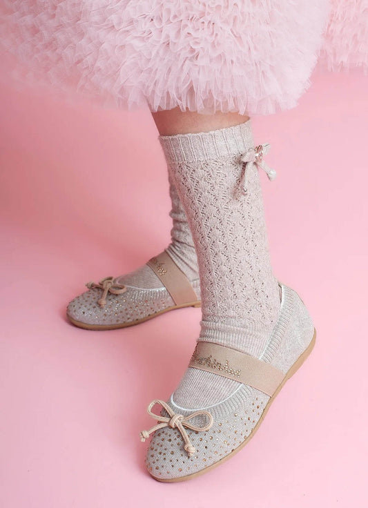 Sapatilha Knit Cristais