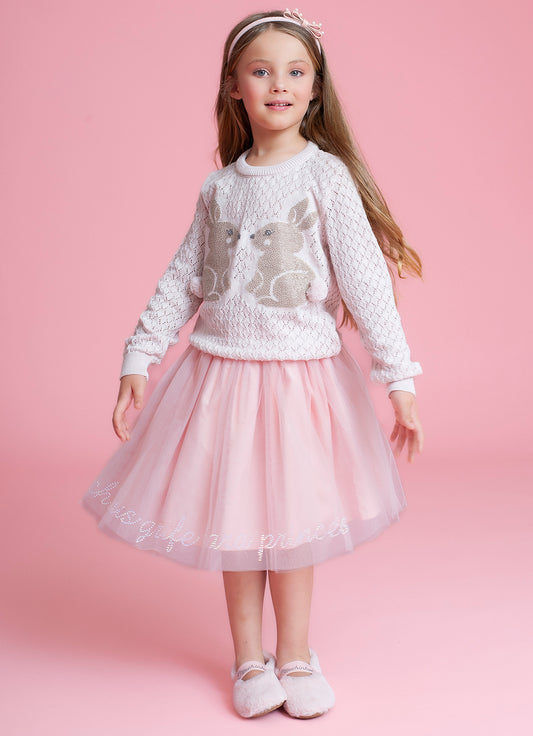 Saia Tricoline Tule