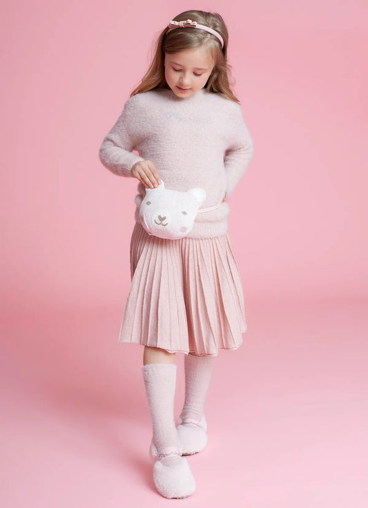 Pochete Tricot Ursinha
