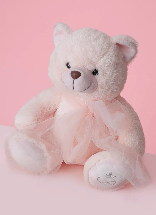 Ursa Pelúcia Laço Tule
