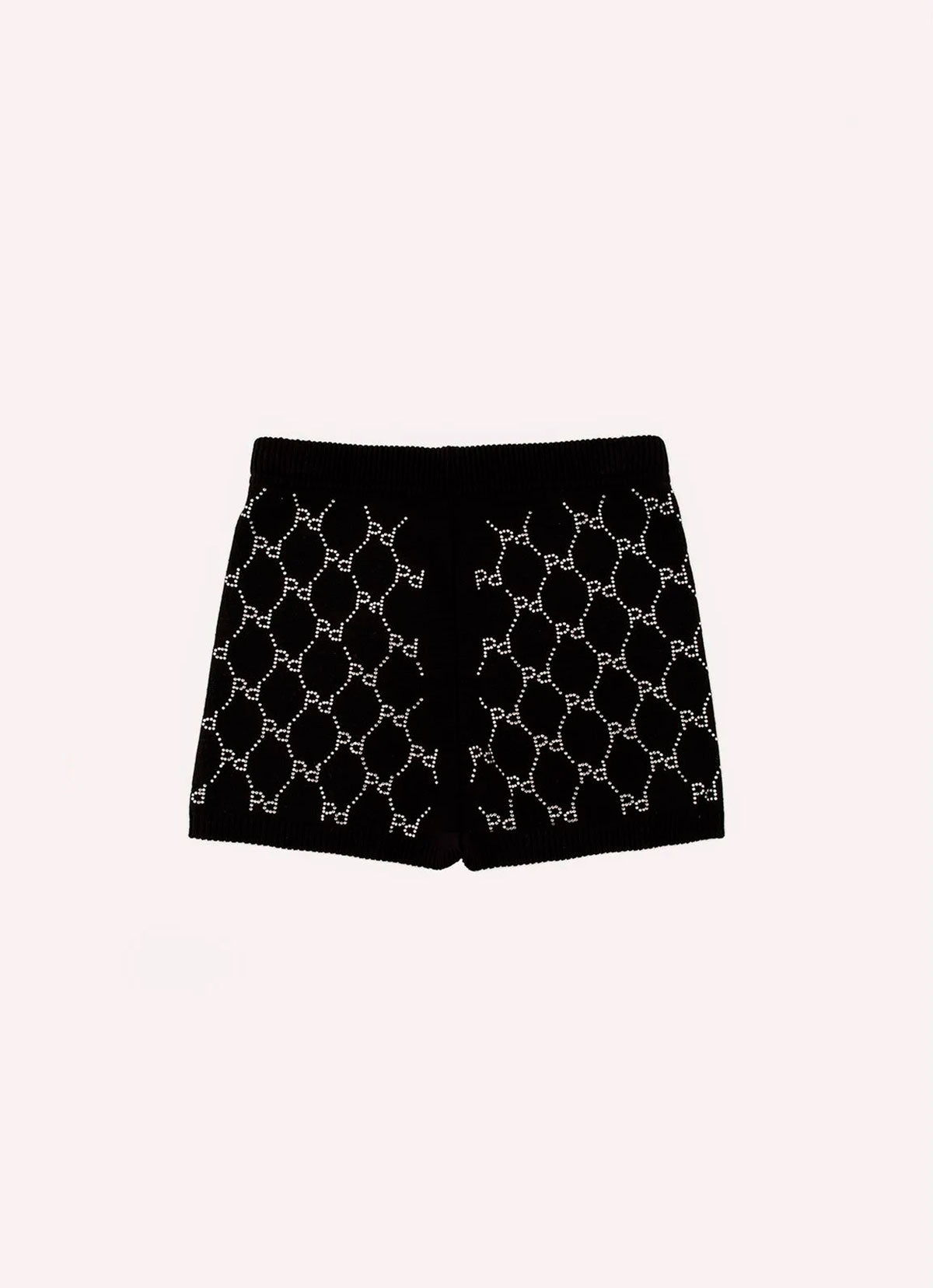 Short Tricot Monograma Cristal