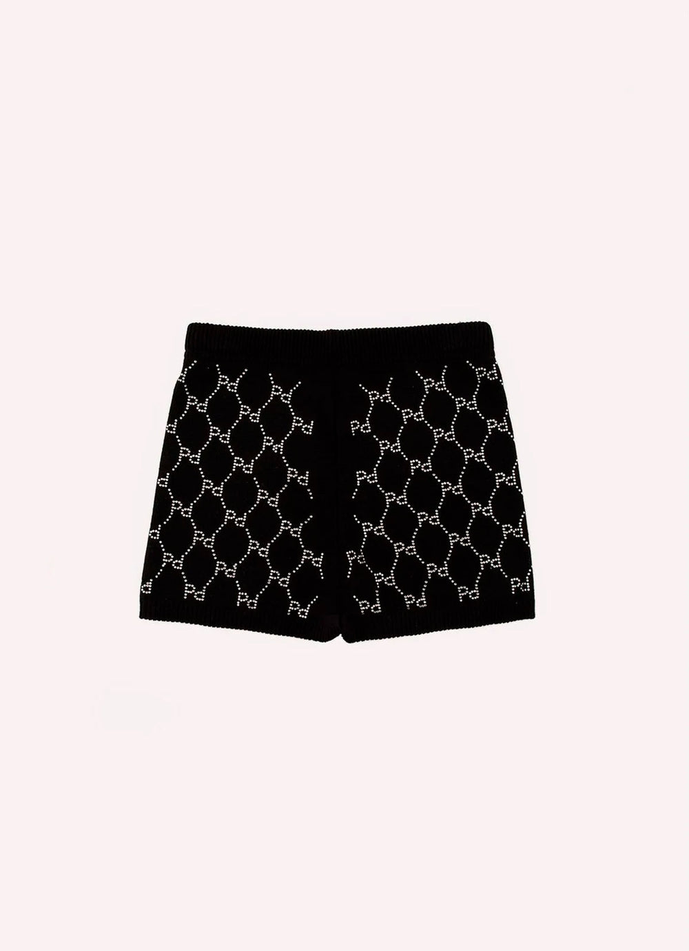 Short Tricot Monograma Cristal