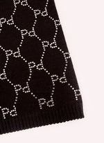Short Tricot Monograma Cristal