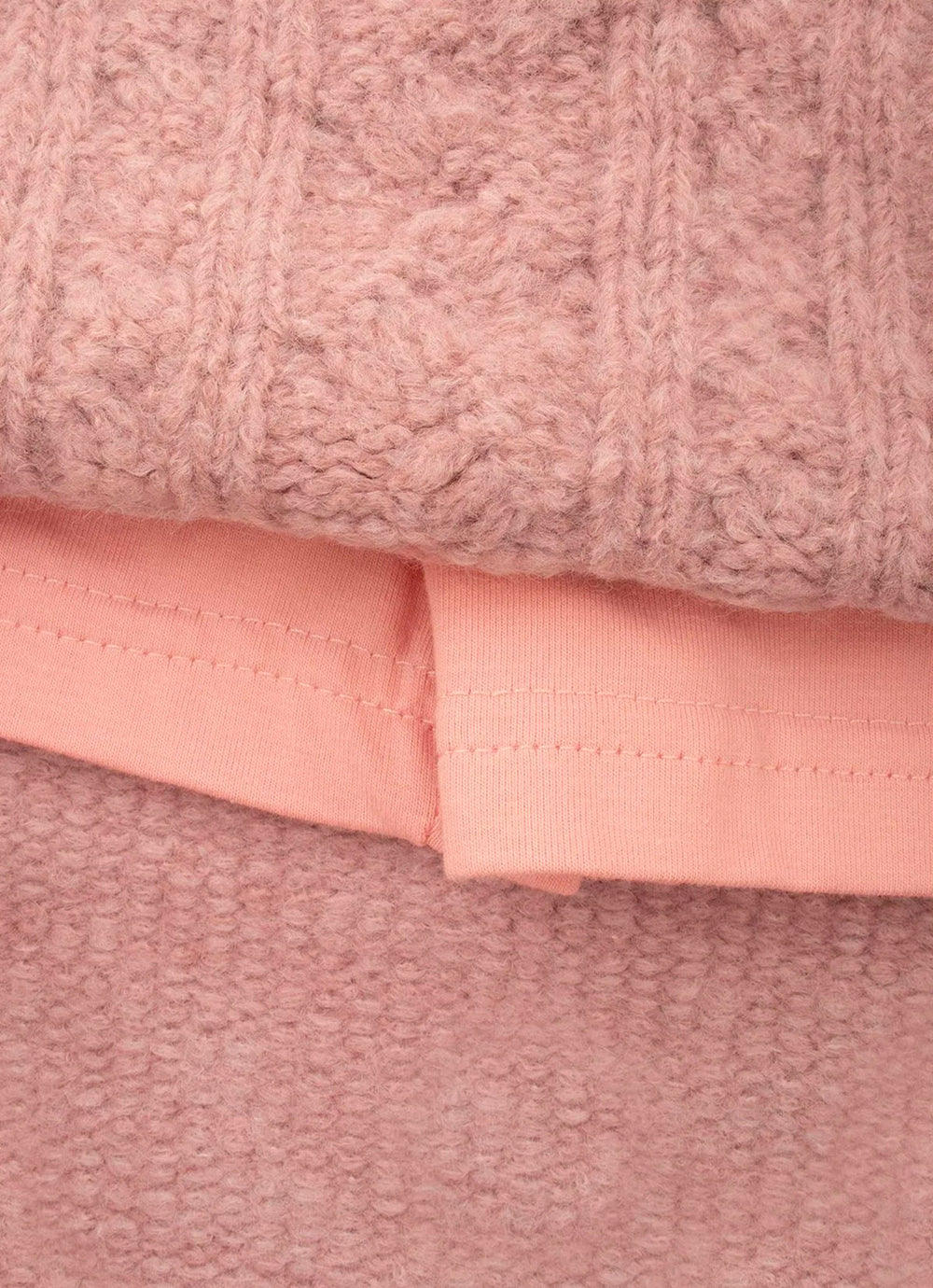 Saia Short Tricot Ponto Trança Sem Costura