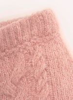 Saia Short Tricot Ponto Trança Sem Costura