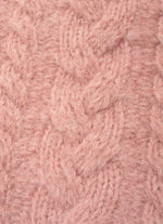 Saia Short Tricot Ponto Trança Sem Costura