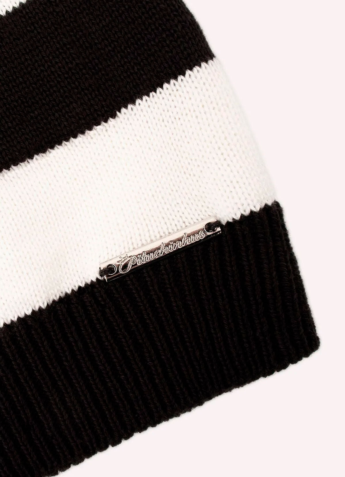 Vestido Tricot Listrado Laços Cristal