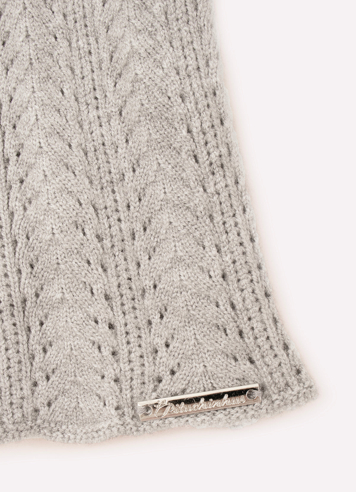 Blusa Tricot Ponto Rendado Laços