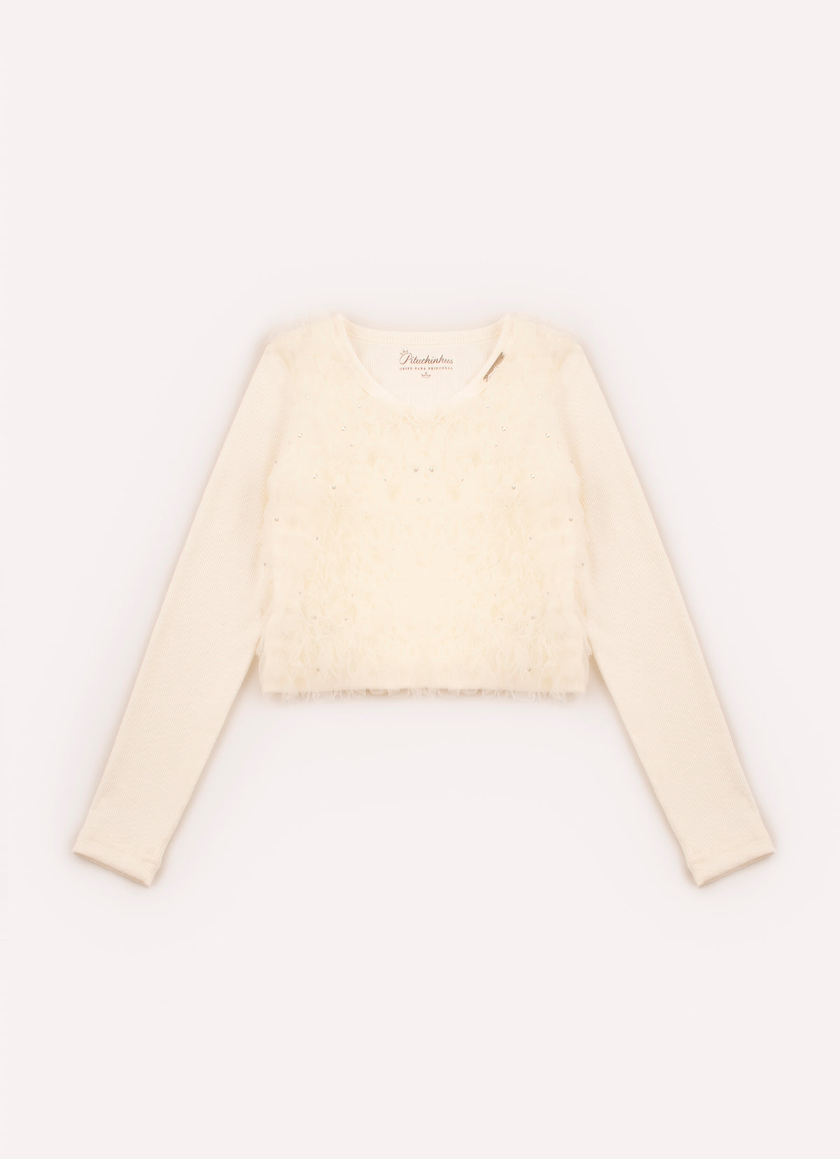 Blusa Ribana Frufru Tule