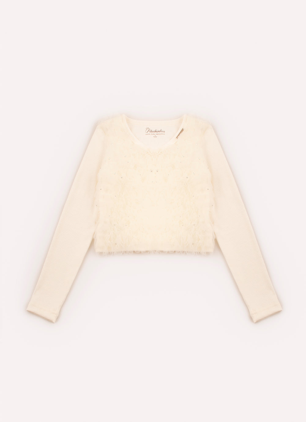 Blusa Ribana Frufru Tule