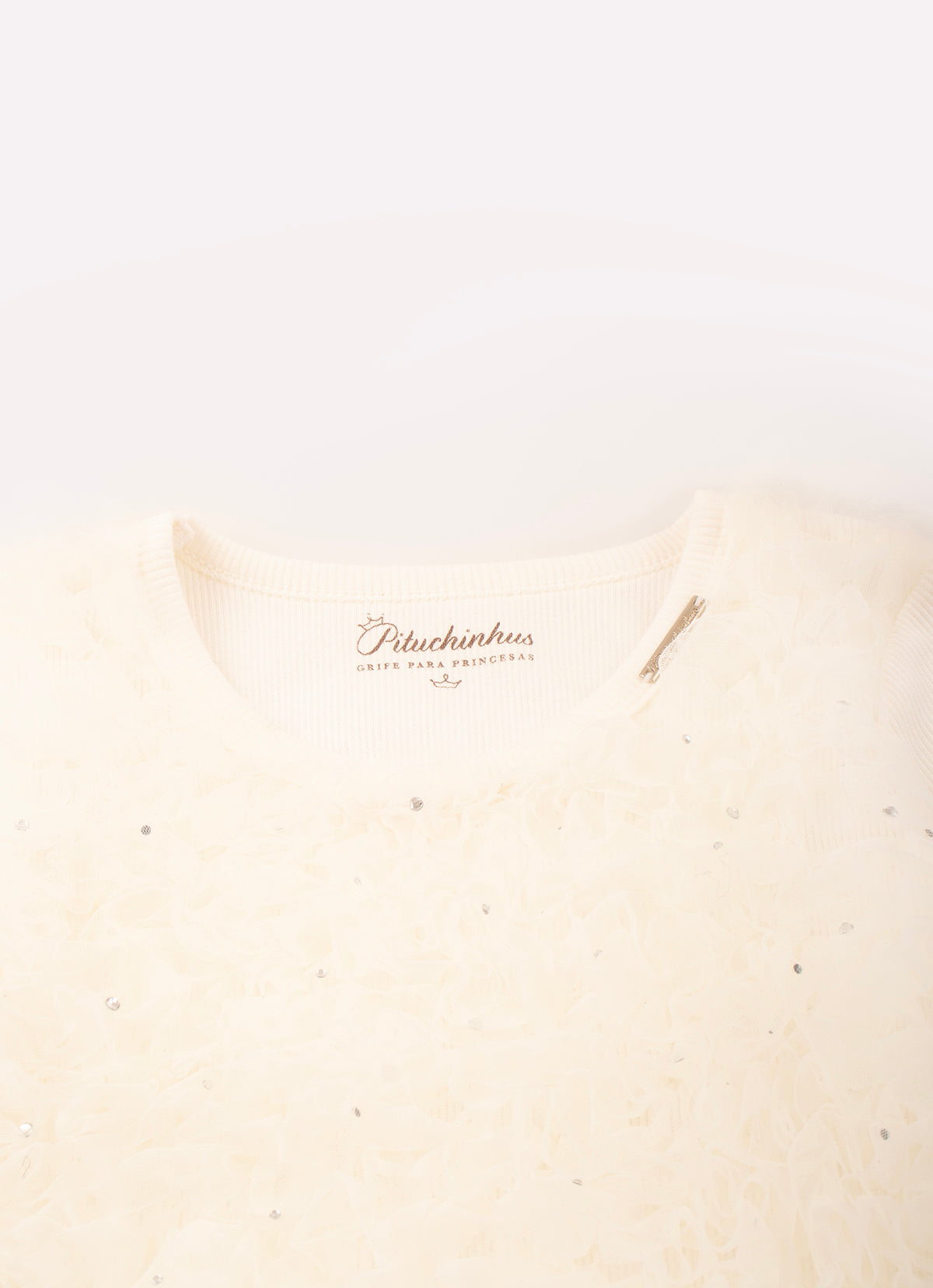 Blusa Ribana Frufru Tule