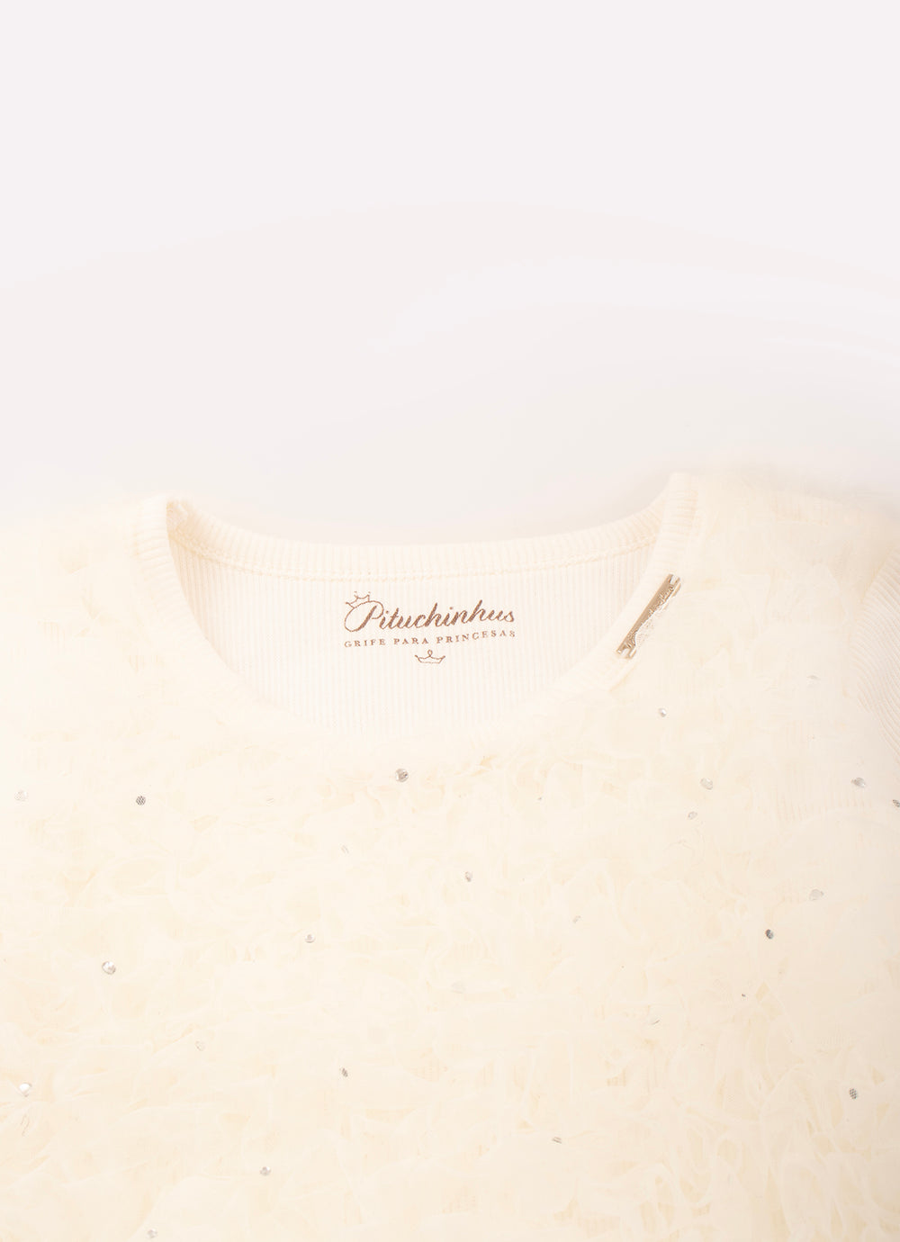 Blusa Ribana Frufru Tule
