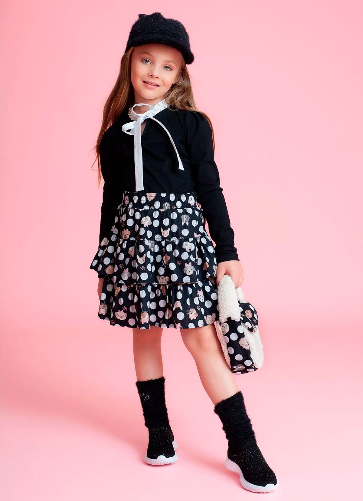 Blusa Cotton Gola Tricoline Bordados