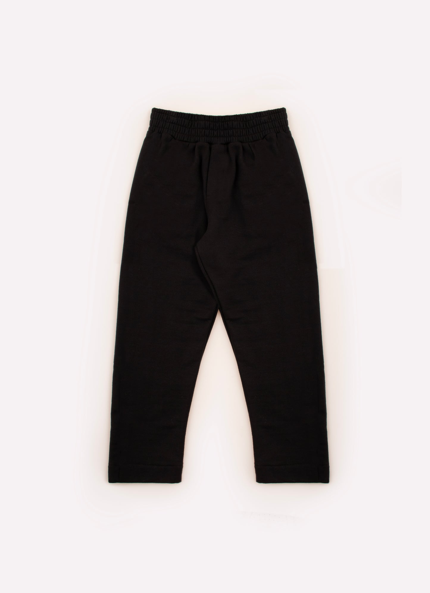 Calça Reta Moletom Bordados