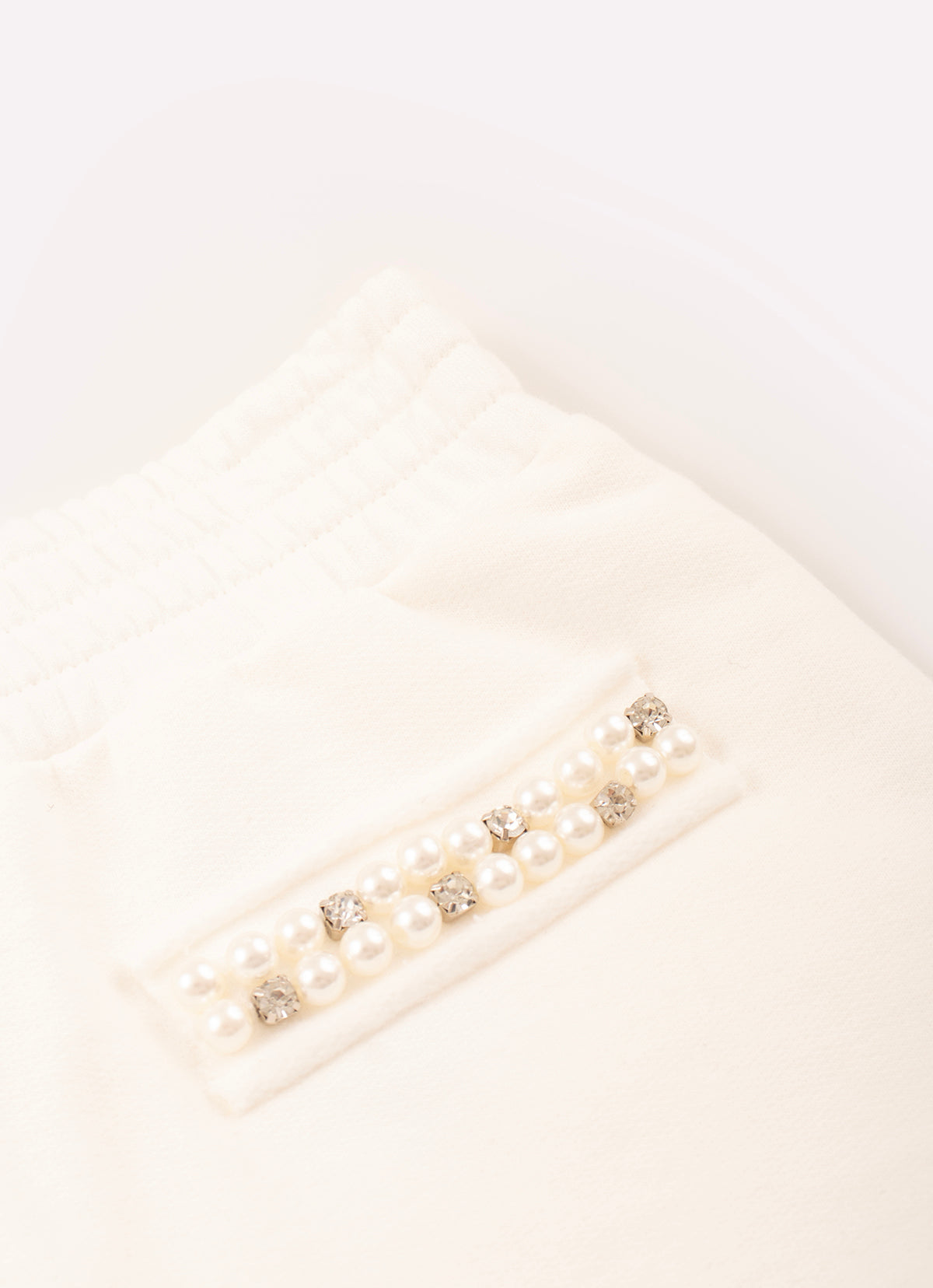 Saia Short Moletom Bordados