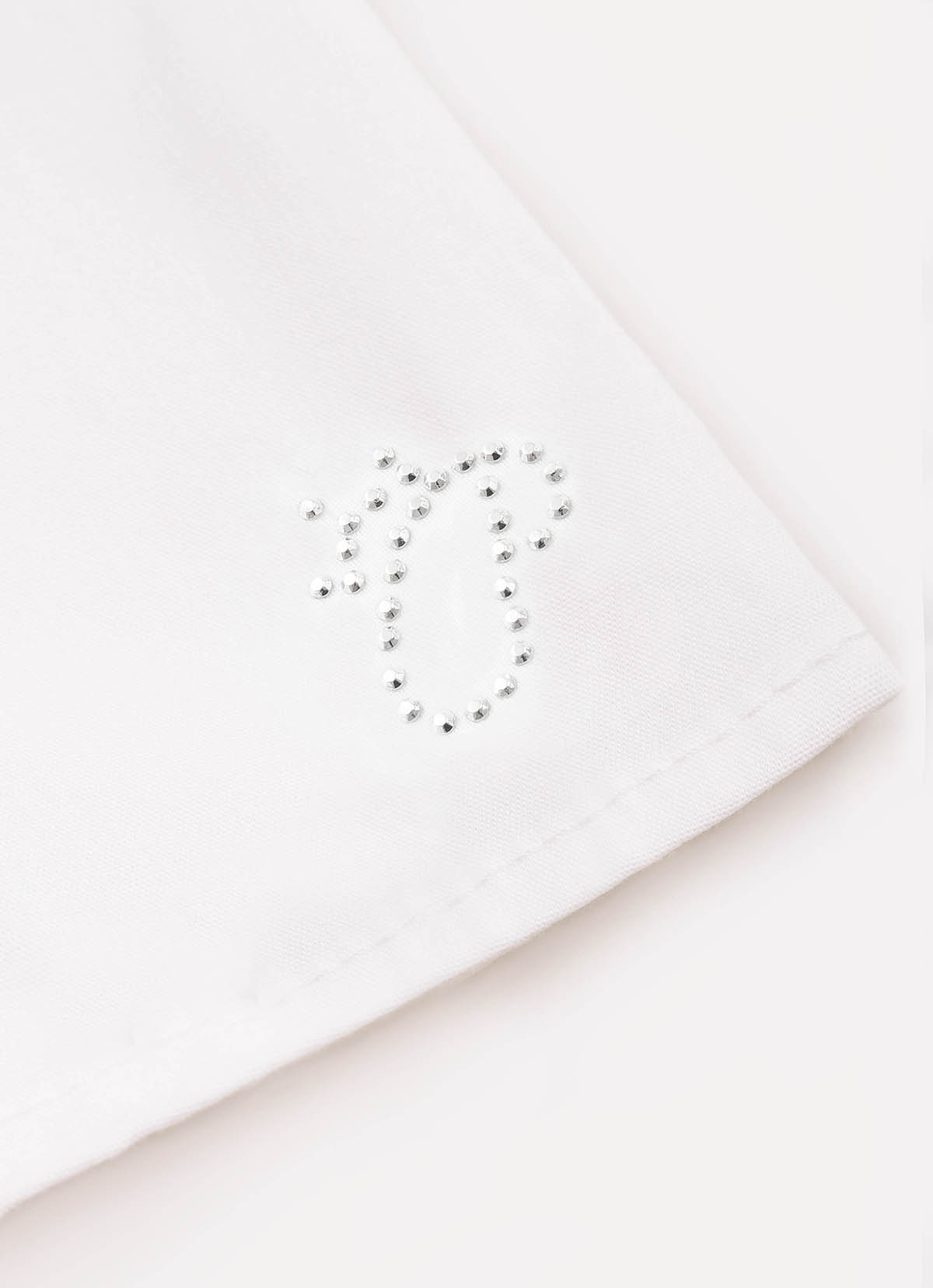 Camisa Tricoline Botão Coração