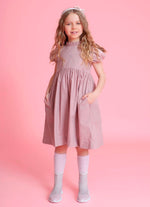 Vestido Tricoline Gola Babadinho