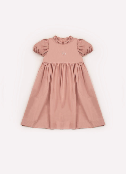 Vestido Tricoline Gola Babadinho