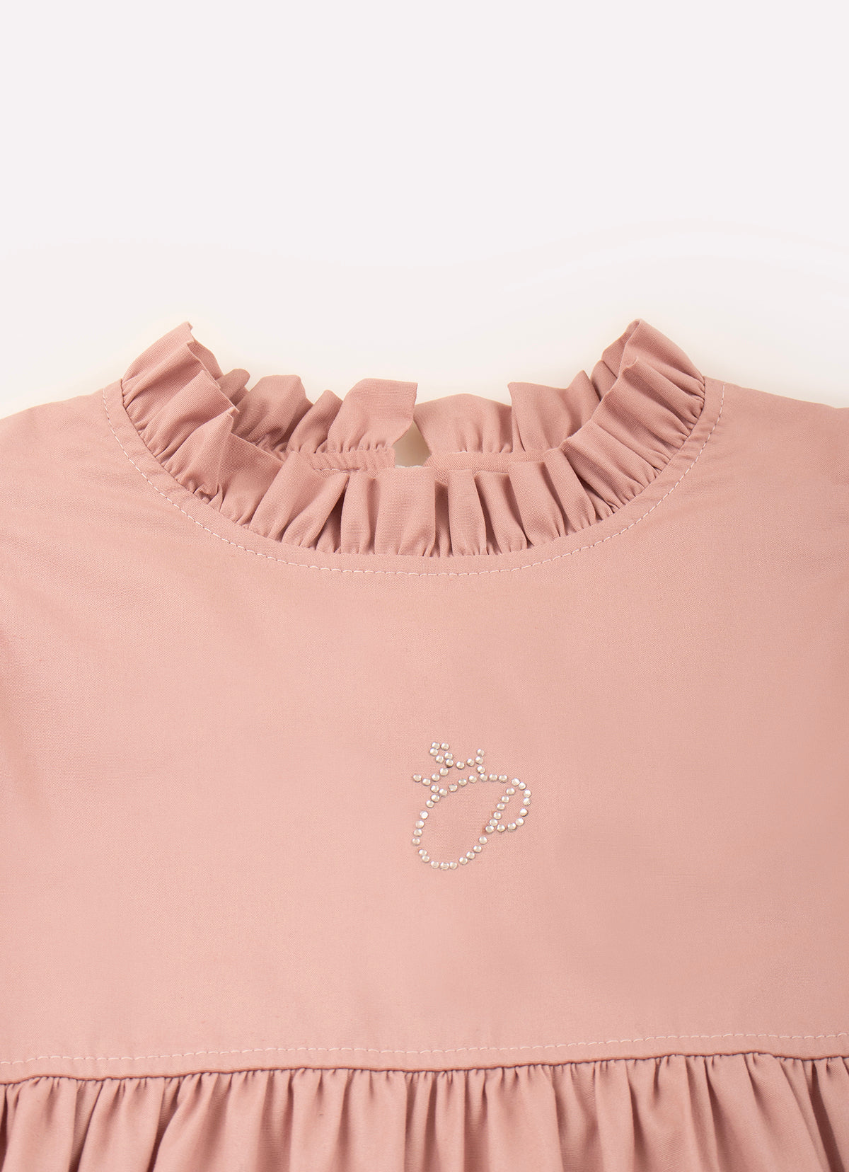 Vestido Tricoline Gola Babadinho