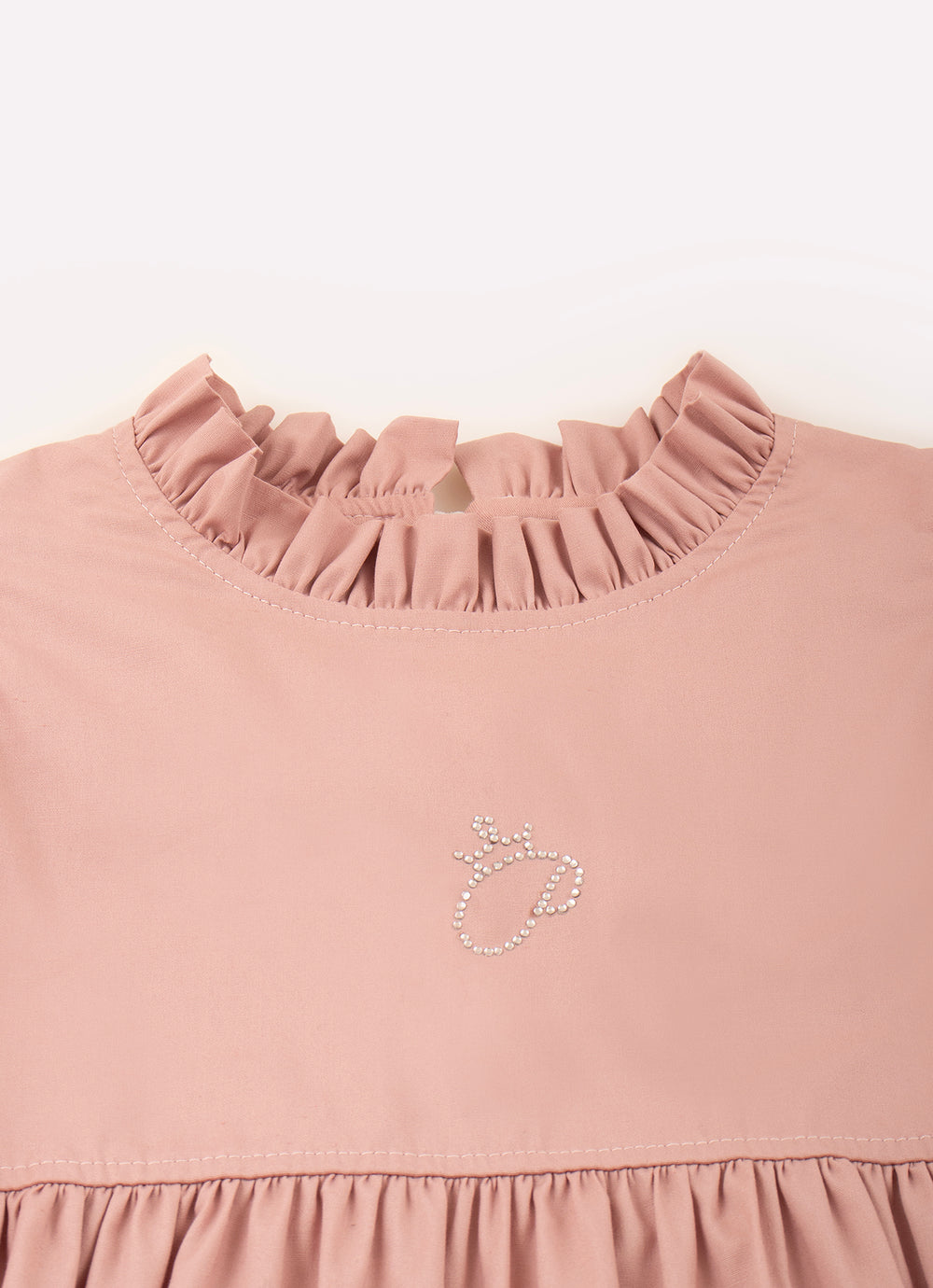 Vestido Tricoline Gola Babadinho